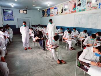Chairman visit to Exam Halls