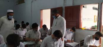 Chairman visit to Exam Halls