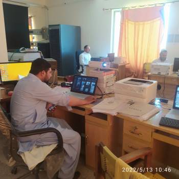 Online surveillance of exam centers from Board's Control Room