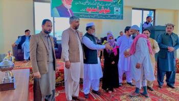Mr. Rahmat Salam Khatak, Caretaker minister of education at BISE MALAKAND.