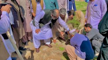 Mr. Rahmat Salam Khatak, Caretaker minister of education at BISE MALAKAND.