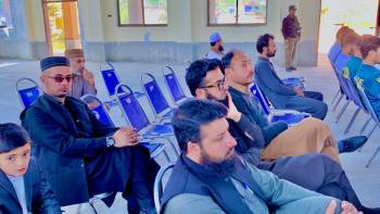 Mr. Rahmat Salam Khatak, Caretaker minister of education at BISE MALAKAND.