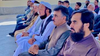 Mr. Rahmat Salam Khatak, Caretaker minister of education at BISE MALAKAND.