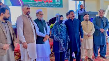 Mr. Rahmat Salam Khatak, Caretaker minister of education at BISE MALAKAND.