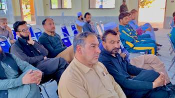 Mr. Rahmat Salam Khatak, Caretaker minister of education at BISE MALAKAND.