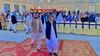 Mr. Rahmat Salam Khatak, Caretaker minister of education at BISE MALAKAND.