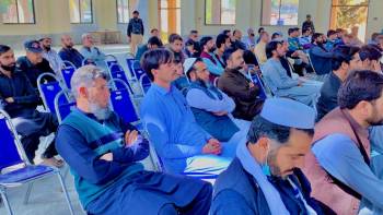 Mr. Rahmat Salam Khatak, Caretaker minister of education at BISE MALAKAND.