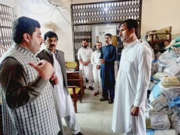The new Chairman Commissioner of Malakand Division visited the BISE Malakand office