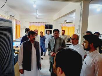 The new Chairman Commissioner of Malakand Division visited the BISE Malakand office