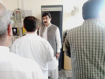 The new Chairman Commissioner of Malakand Division visited the BISE Malakand office