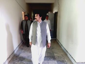 The new Chairman Commissioner of Malakand Division visited the BISE Malakand office