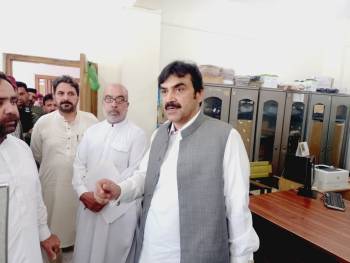 The new Chairman Commissioner of Malakand Division visited the BISE Malakand office