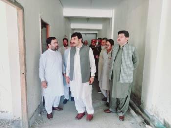 The new Chairman Commissioner of Malakand Division visited the BISE Malakand office