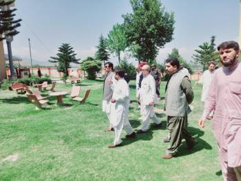 The new Chairman Commissioner of Malakand Division visited the BISE Malakand office