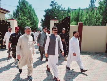 The new Chairman Commissioner of Malakand Division visited the BISE Malakand office