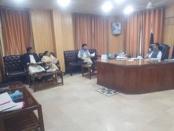 BISE MALAKAND Chairman's meeting with DMOs on the forthcoming SSC examination