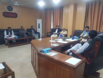 BISE MALAKAND Chairman's meeting with DMOs on the forthcoming SSC examination
