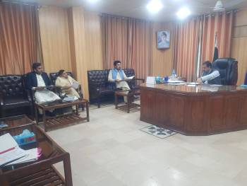 BISE MALAKAND Chairman's meeting with DMOs on the forthcoming SSC examination