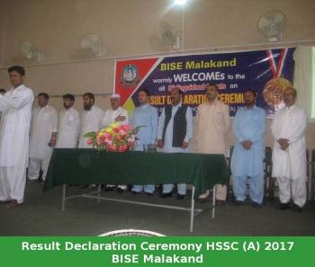Result Declaration Ceremony HSSC-A-2017